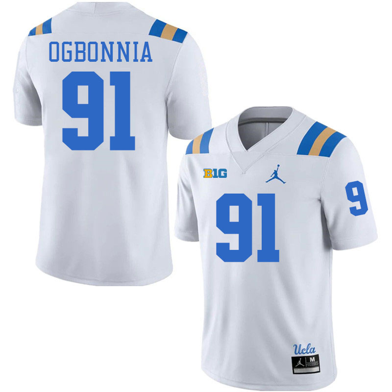 Otito Ogbonnia UCLA Jersey,UCLA Bruins #91 Otito Ogbonnia Jersey Youth College Football-White